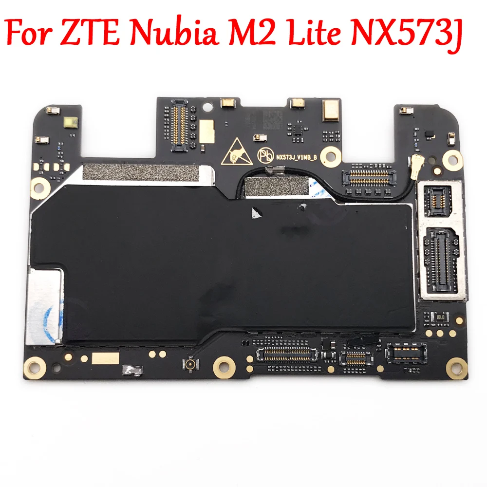 Протестированная Полная работа разблокировка материнская плата для zte Nubia M2 Lite NX573J логическая схема электронная панель FPC