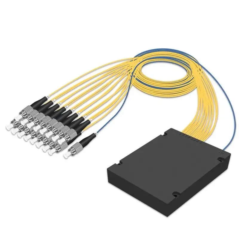 

FC /UPC 1x16 2.0MM PLC optical splitter FC /UPC 1x16 PLC Fiber optical splitter single mode