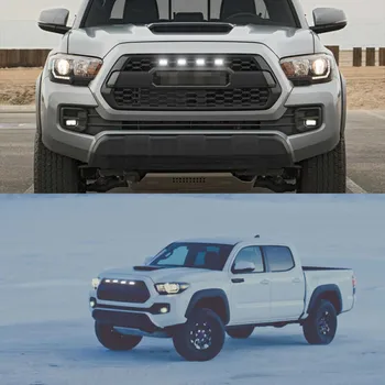 

Front LED Light Parts Accessories Car Auto Grille Super bright Replacement Smoked