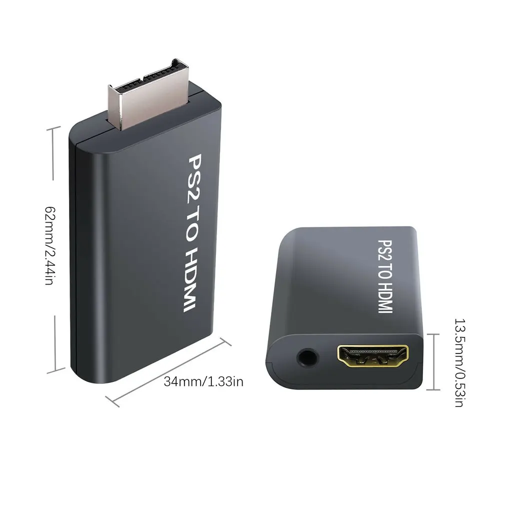 Для PS2 к HDMI кабель конвертер аудио выход адаптер HD tv для sony PS2 модель ПК Android tv box