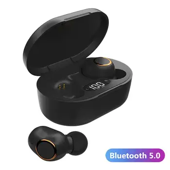 

Bluetooth Earphones Wireless Headphones Touch Control LED With Microphone Sport Waterproof Headsets Earbuds Earphone
