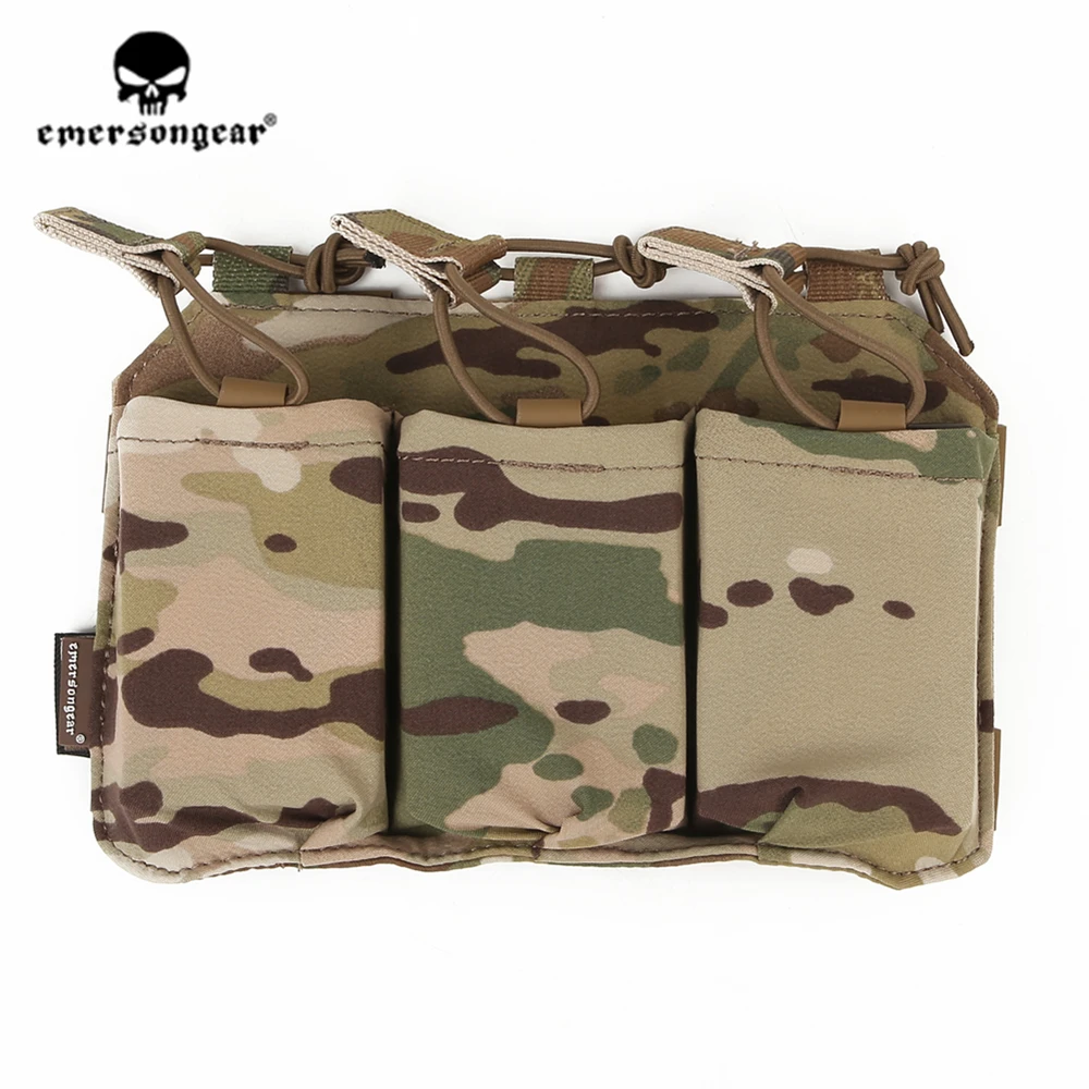 Сумка для винтовки emersongear Magezine тройная Магнитная сумка SS Vest 556 762 магазина