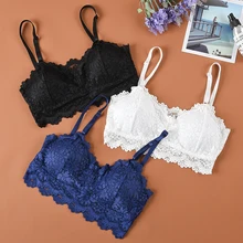 Новое поступление, женский бюстгальтер пуш-ап, без косточек, Кружевной Топ для женщин, плюс размер, бюстгальтер, нижнее белье, полная чашка, нижнее белье