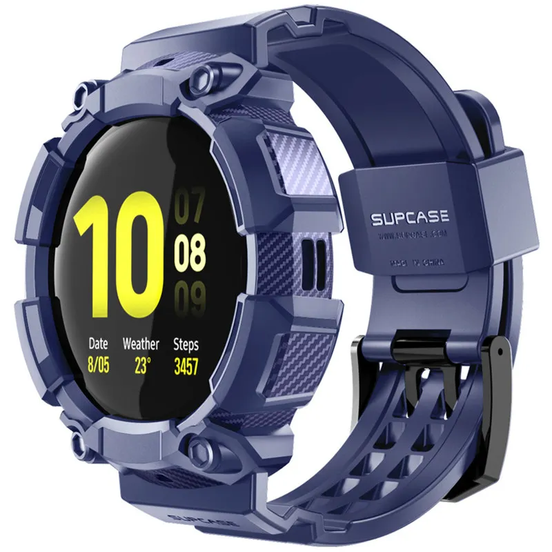 Rugged Protective Cover with Strap Bands for Samsung Galaxy Watch Active 2 (44mm) - SUPCASE UB Pro
