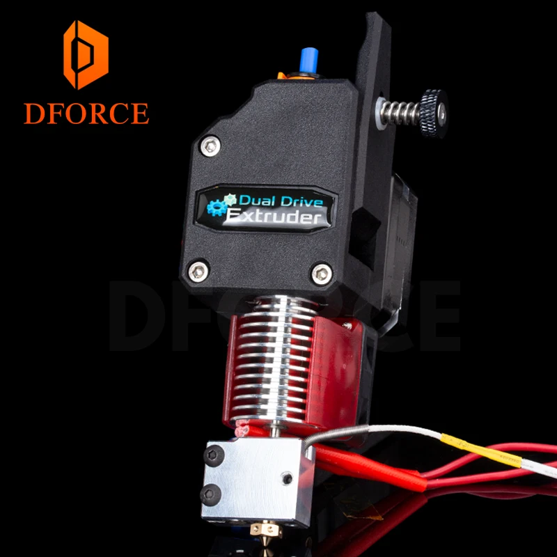 DFORCE BMG экструдер VOLCANO HOTEND MK8 Bowden двойной привод для 3d принтера высокая
