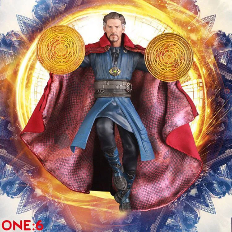 

magical Cool Dr. Strange Model Time circle with Magic cloak Hands shield Avenger 4 Boxed Hot Anime Action Figure toy gift