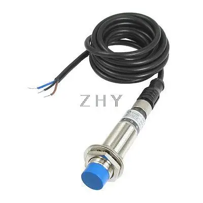 

4P Aviation Connector 3-Wire DC 6-36V PNP NO 8mm Inductive Proximity Switch