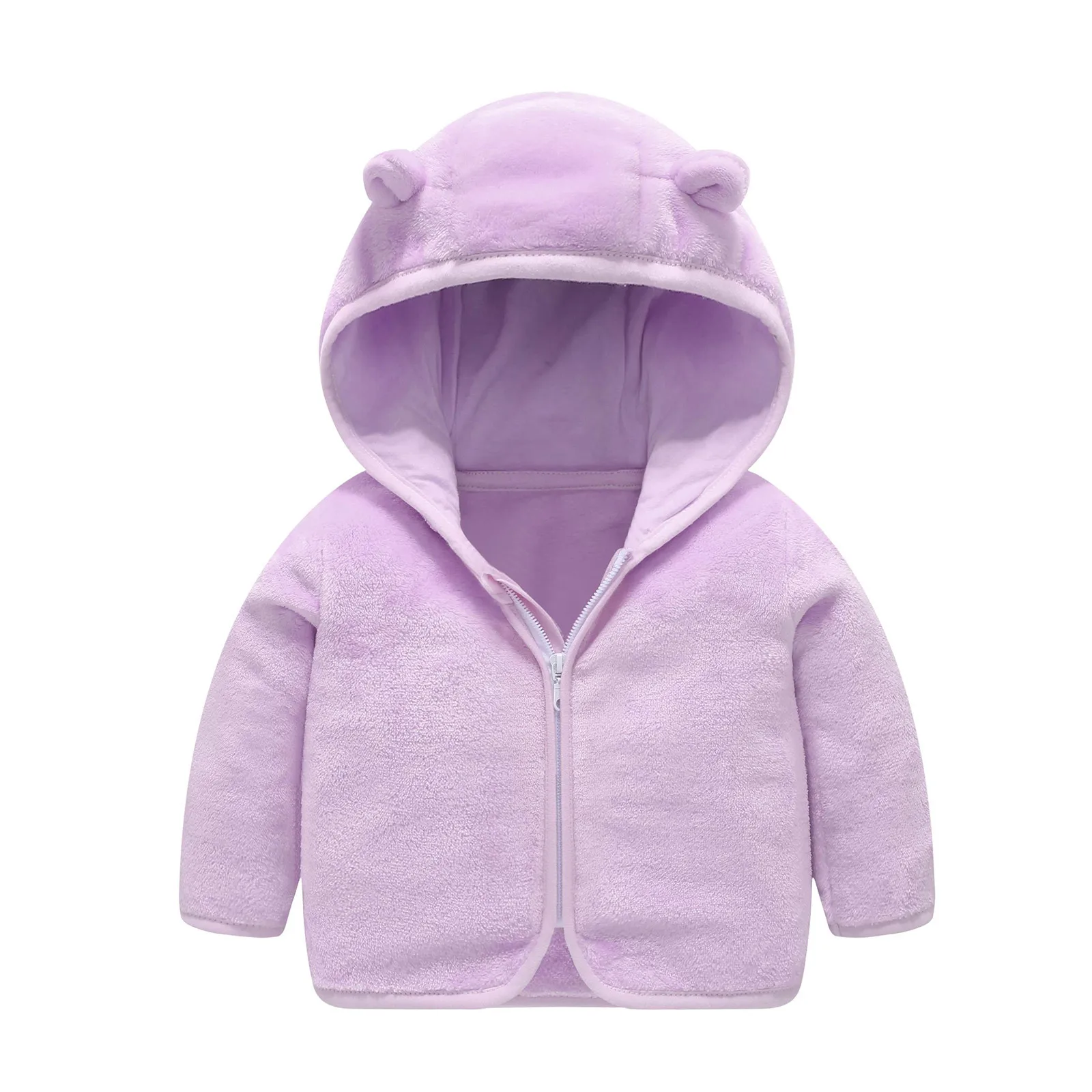 Baby Boys Girls Winter jacket Infant Warm Clothes Windproof Hooded Coat Toddler Flannel Outwear Children Clothing Baby Coats