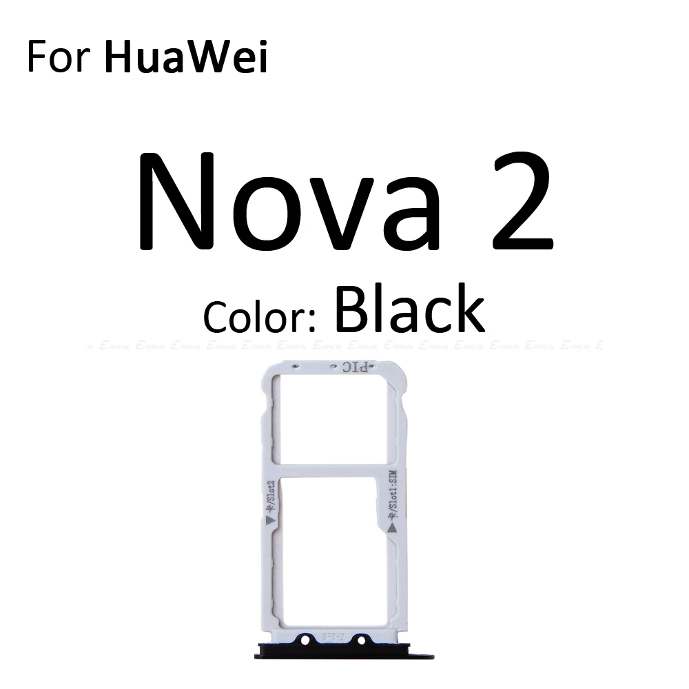 Высокое качество Micro SD/Sim карты лоток гнездо адаптера для Huawei NOVA 2 Plus Разъем Держатель Слот ридер контейнер