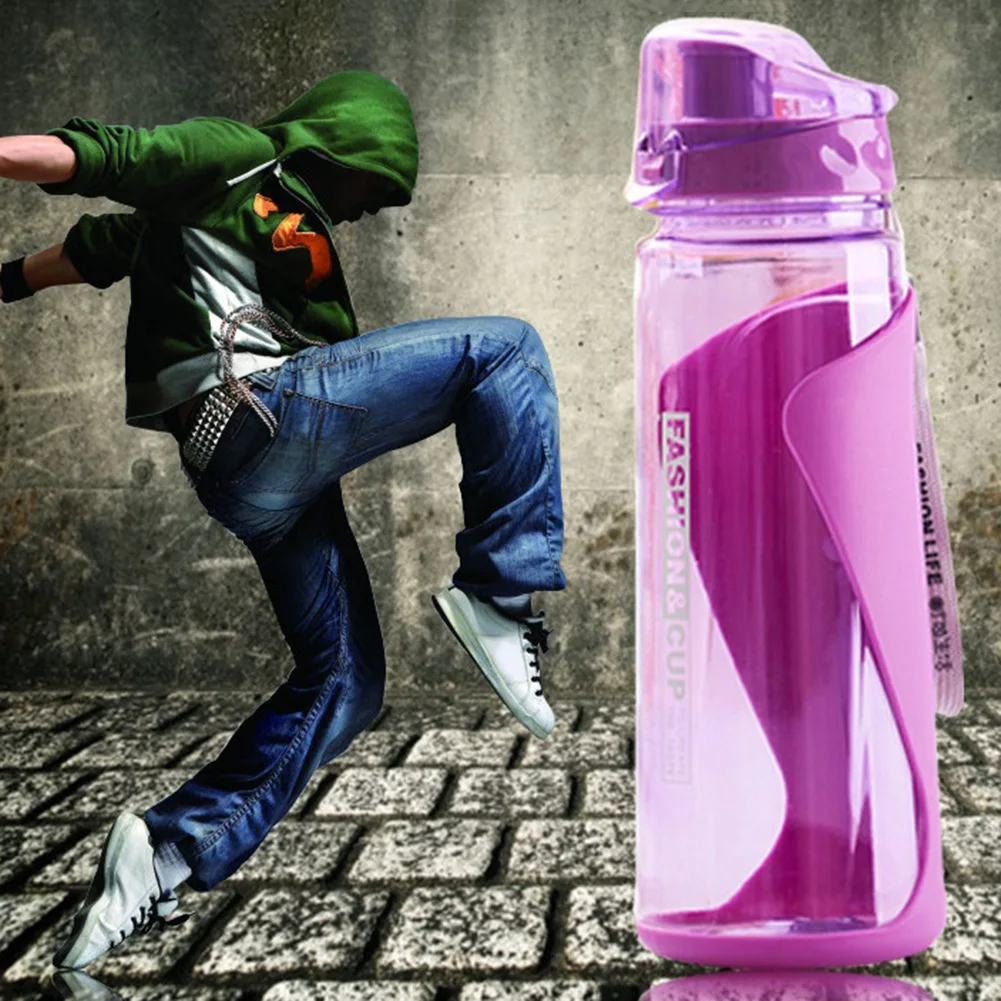 700ML Sports Space Cup Outdoor Travel Portable Leakproof Cup Drinking Bottle Student Water Cup