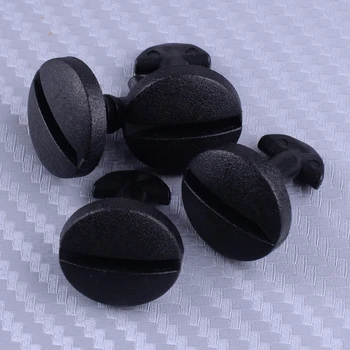 

DWCX 4Pcs DYR500010 Rear Bumper Tow Cover Clips Towing Eye Trim Fastener ABS Fit for Land Rover Range Rover Sport Discover 3/4