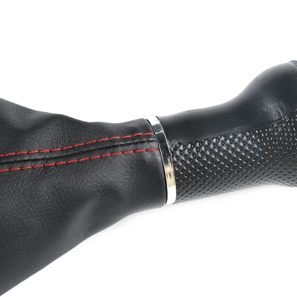 12mm 5 / 6 Speed Car Gear Shift Knob Lever Shifter Gaitor Boot For Volkswagen VW 1999-2004 Golf 4 IV MK4 GTI R32 Bora Jetta MT
