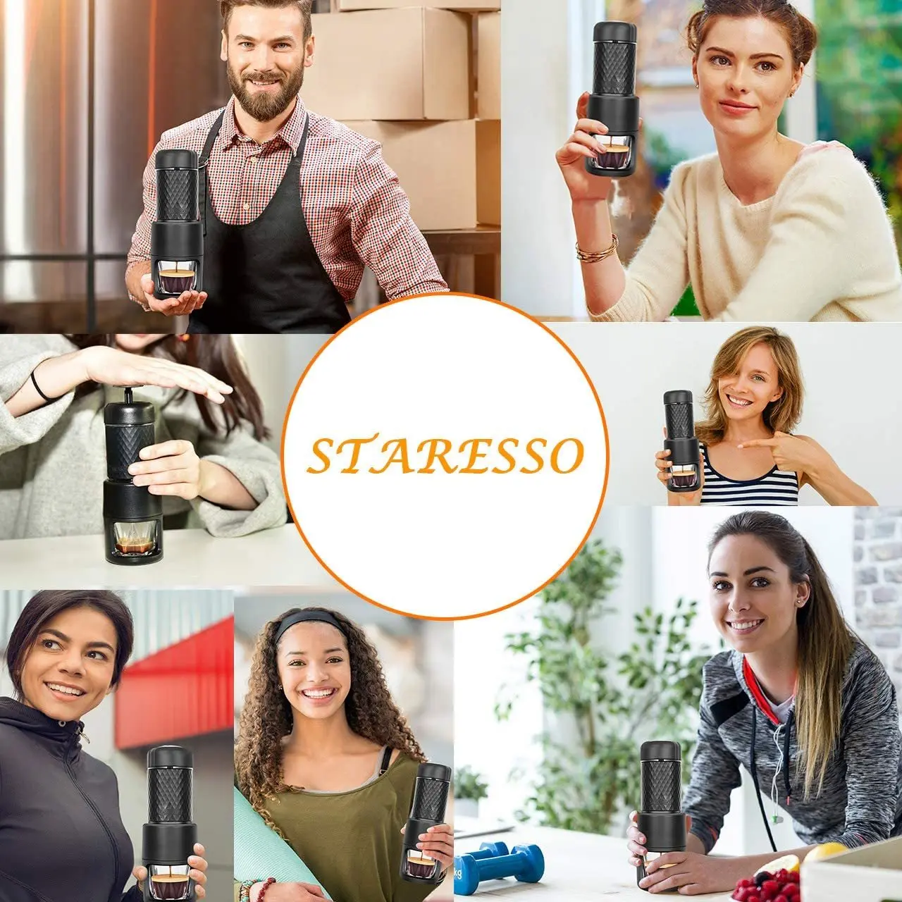 Staresso Portable Espresso Pembuat Kopi 
