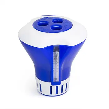 

8 Floating Pool Chlorine and Bromine Chemical Dispenser Floating Tablet Chlorine Automatic Drug Box Dosing Device