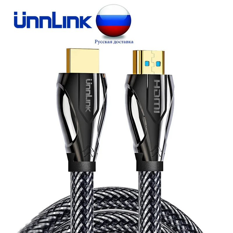 Кабель HDMI Unnlink 2 0 кабель 3 м 5 10 15 4K 60 Гц HDR HDCP для коммутатора проектора сплиттера PS4