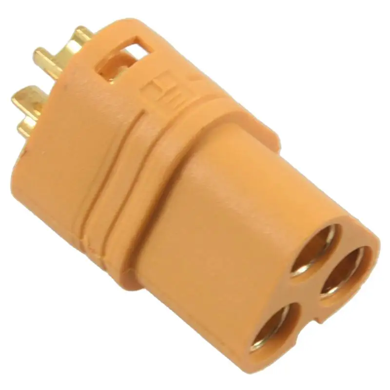 

Hot Sale 5 Pairs MT60 3.5mm 3-wire 3-pole Connector Plug Set for RC ESC to Motor 5 Male Connectors & 5 Female Connectors