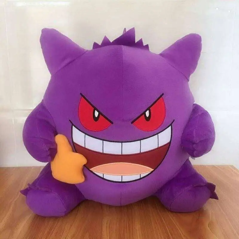 Покемон Аниме игры 38 см оригинальная плюшевые игрушки Gengar игрушка шарнирная