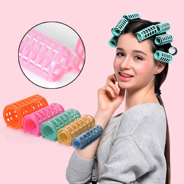 Snap On Plastic Hair Rollers