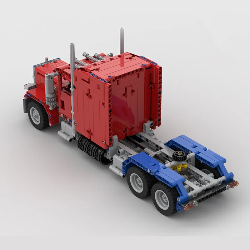 MOC 24330 379 Peterbilt Модель грузового автомобиля игрушечный набор обучающий Diy строительные блоки кирпичи игрушки для детей подарок на день рождения