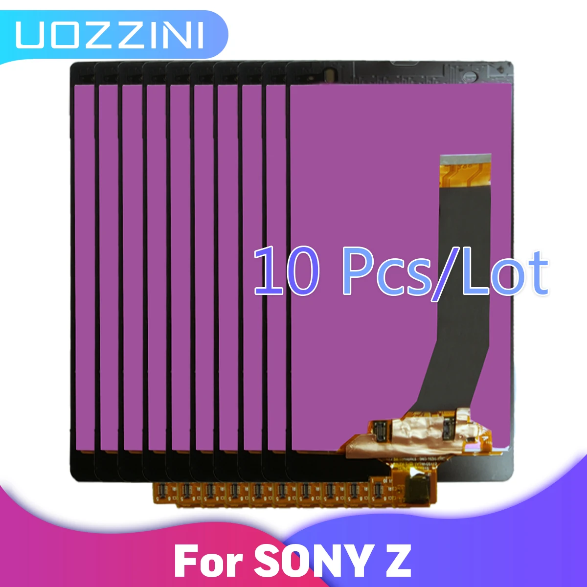 Оригинальный 5-дюймовый сенсорный ЖК-экран для SONY Xperia Z 10 шт./лот сменный дисплей