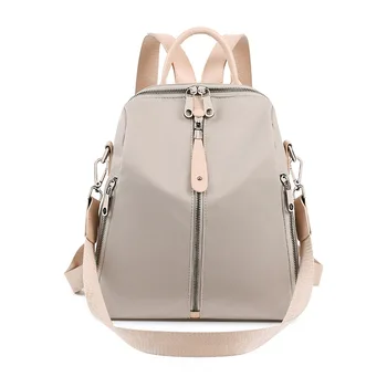 

Women Leather Backpacks High Quality Rucksacks For Girls Solid Travel Luxury Designer Bagpack Ladies Sac A Dos Female Pack C1246