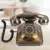 WX-3011# New Antique Bronze Telephone dial Vintage Landline Phone Desktop Caller Home Office vintage retro phone