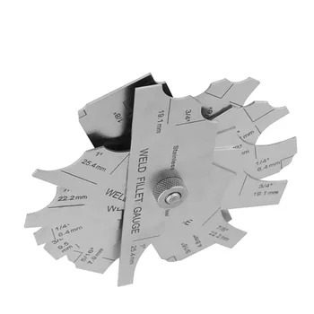 

MG-11 Welding Inspection Rule Weld Solder Ruler Cam-type Gage Gauge 1/8-1Inch For Welder Inspection