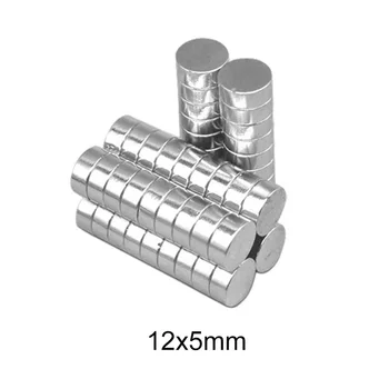 

5/10/20/50/100pcs 12x5Powerful Magnets disc 12mmx5mm Permanent Round Magnet 12x5mm Neodymium Magnet Strong magnetic 12*5