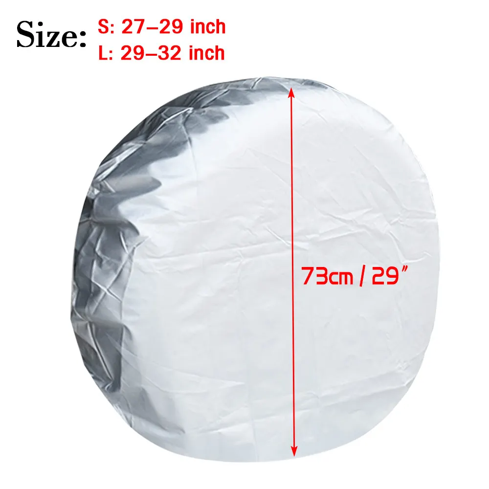 Tire Covers 4/3/2/1Pcs 32inch Wheel Tire Covers Case Car Tires Storage Bag Vehicle Wheel Protector for RV Truck SUV Car Camper car styling tire covers
