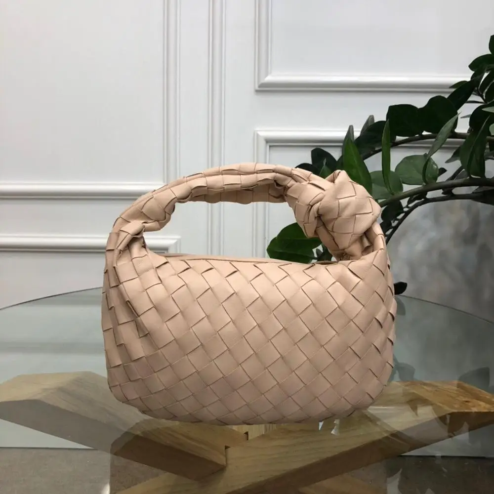

Luxury Handbag fashion Brand Style Women Bag Genuine Leather Weave portable One Shoulder Mini Popular