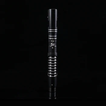 

SaberFeast Cosplay Lightsaber 6 Set Soundfonts 1 Inch Mental Hilt Saber Swing Lock-up Volume Adjusting Gift Toy-010 Handle