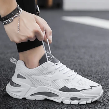 

maa Men Casual Shoes Men Breathable Outdoor Trainers Comfortable Sneakers Walking Shoes Adult Fashion Movement Shoes #CA1mv001