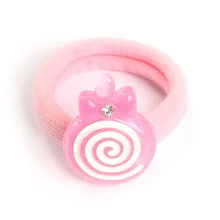 Стиль, Детские аксессуары для волос, корейский стиль, для завязывания волос, для девочек, не повреждает волосы, резинка, милый цветочный головной венок H