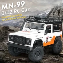 MN-99 1/12 4WD 2,4 ГГц внедорожный грузовик RC Рок Гусеничный с фар игрушка RC Truck для взрослых и детей