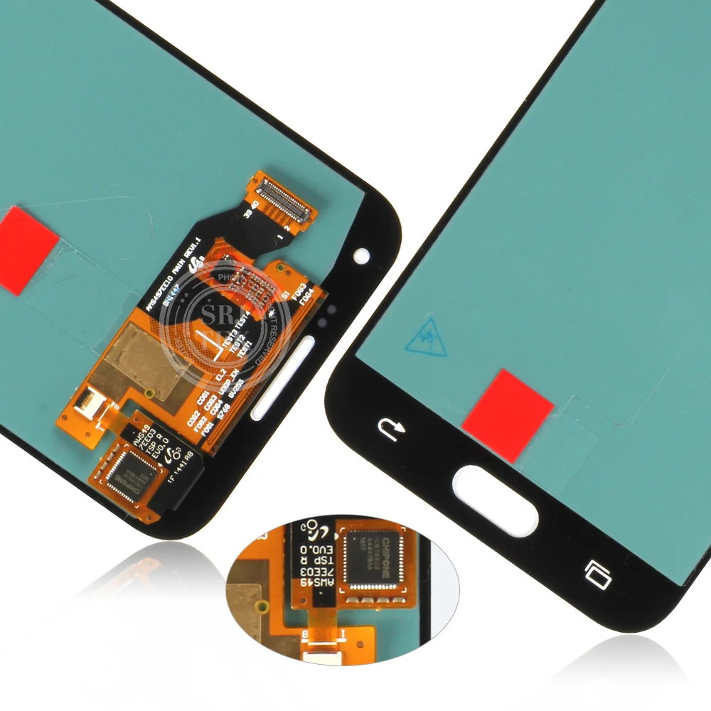 ЖК дисплей AMOLED 5 дюймов для SAMSUNG Galaxy E5 E500 E500M E500F E500H с сенсорным экраном и