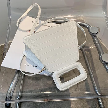 

Crocodile pattern Tote bag 2020 Fashion New High-quality PU Leather Women's Designer Handbag Small Travel Shoulder Messenger Bag