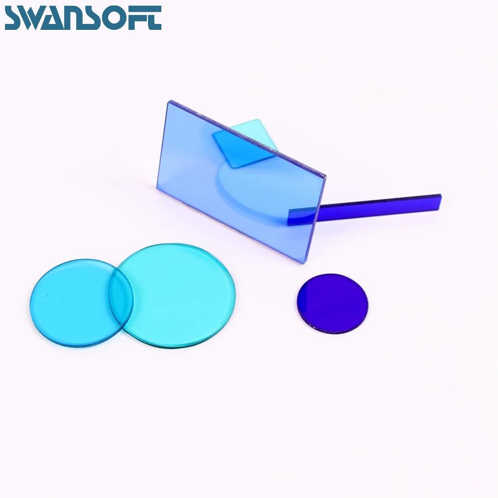 52mm Ir Cut Filter Camera Thread Mounted Round Frame 52mm Blue