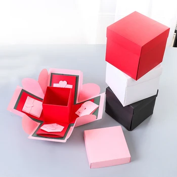 

surprise packaging box baby shower placed photos gift box wedding Valentine's Day confessions birthday gift box explosion box