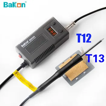 

Bakon Soldering Station 950D T12 T13 Soldering Iron with Regulator Welding Machine Digital Solder Tips Rework Station 950d Bakon