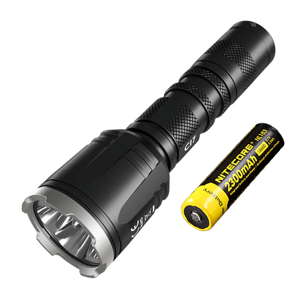 CI7 NL1823 NITECORE CI7 Тактический ИК-фонарик комплект 4* CREE XP-G3 S3 4* SST-10-IR светодиоды Макс 2500 люмен 7000 МВт открытый свет охота факел - Испускаемый цвет: CI7 NL1823