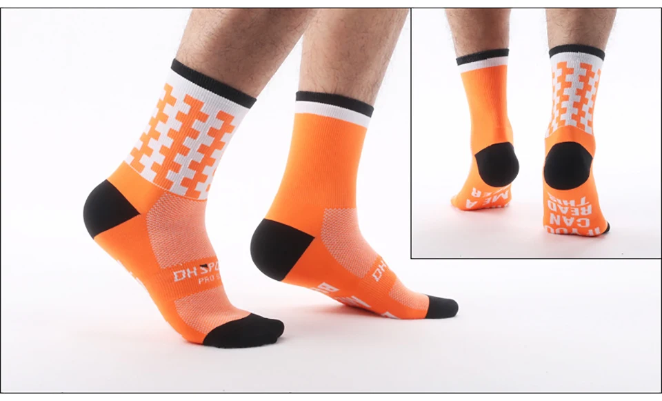 KoKossi Outdoor Cycling Sports Socks Nylon Skin-friendly Comfortable Breathable Soft Running Mountaineering Movement Socks