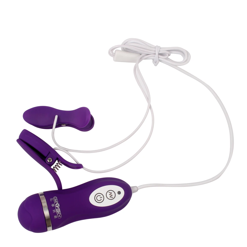 Nipple Vibrator With Clamps For Breast Massage And Stimulation_voghion.com