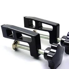 2 шт. 45 мм/75 мм желоб из алюминиевого сплава Т-треки деревообрабатывающий стандарт Торцовочная дорожка стоп деревообрабатывающий инструмент DIY