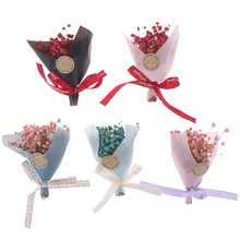 Мини Гипсофила натуральный сухой цветок день Святого Валентина свадебные украшения для самодельного изготовления небо звезды цветок фото реквизит Для Подружек