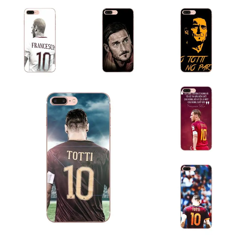 Francesco Totti Soft Fashion Phone Case For Samsung Galaxy Note 8 9 10 Pro S4 S5 S6 S7 S8 S9 S10 S11 S11E S20 Edge Plus Ultra | Мобильные