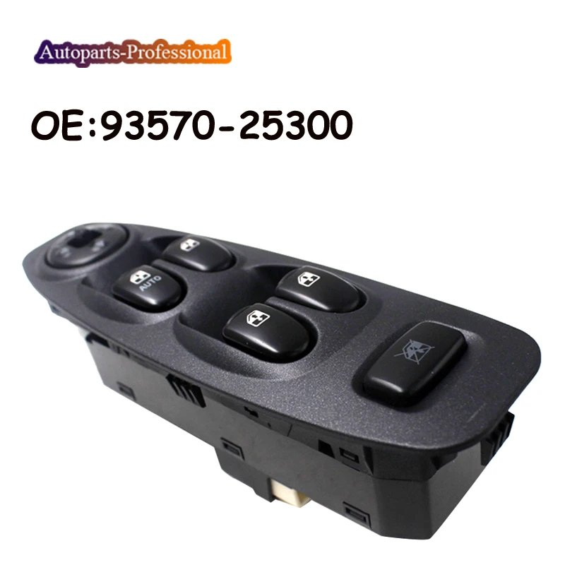Левая сторона Мощность переключатель окна подходит для hyundai Accent 2002-2006 93570-25300 9357025300