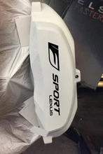 4 peças conjunto f-sport adesivo pinça de freio do carro impermeável adesivo reflexivo decoração adesivos para lexus