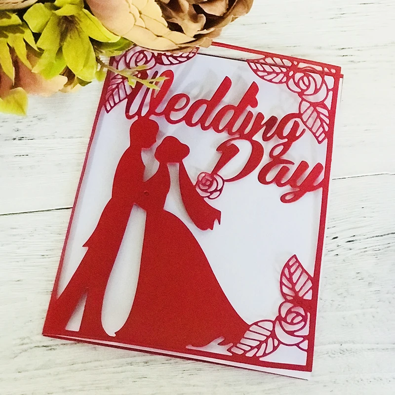  Rose Couple Dies Metal Cutting Dies New 2019 for Card Making Scrapbooking Wedding invitation Craft  - 4.00008E+12