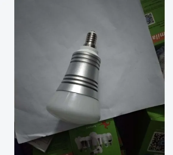 

Lightning WiFi Mobile Remote Control Smart RGB Bulb 15W E27 B22 E14 RGB Light