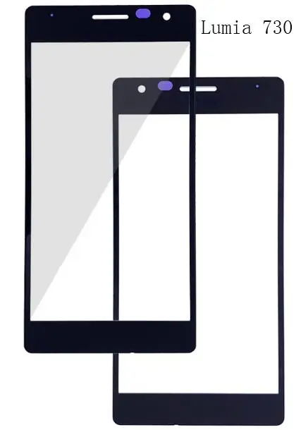 Переднее стекло для Nokia Lumia 630 730 950 внешнее ЖК сенсорный экран панель дигитайзер